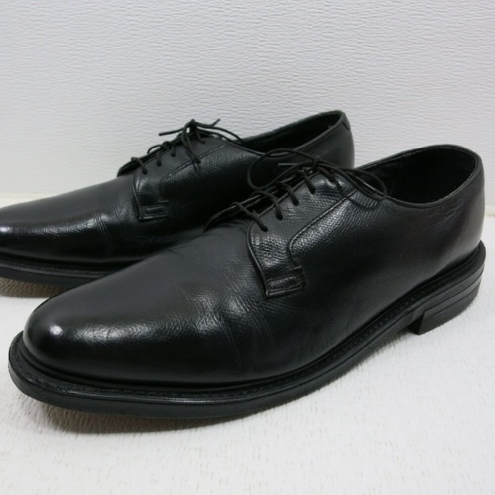 Stafford Pebbled Grained Full Cut Leather Dress Fashion Oxfords Footwear Sz 12